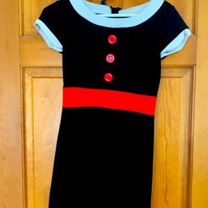 Sourpuss pinup goth dress
